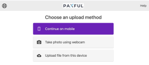כיצד לאמת את חשבון Paxful שלך 3 כיצד לאמת את חשבון Paxful שלך