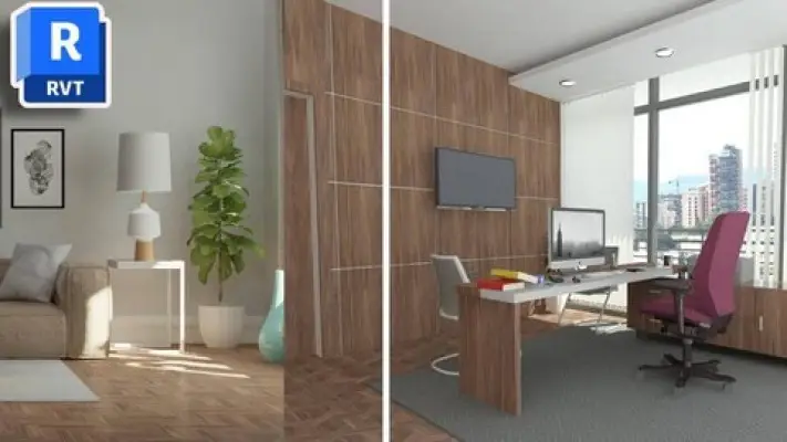 Autodesk Revit - קורס עיצוב פנים