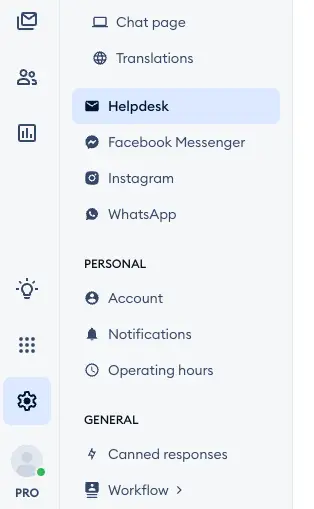 איך להעביר מיילים למערכת Helpdesk של Tidio 1 Screenshot 2024-06-04 at 15.17.48.png