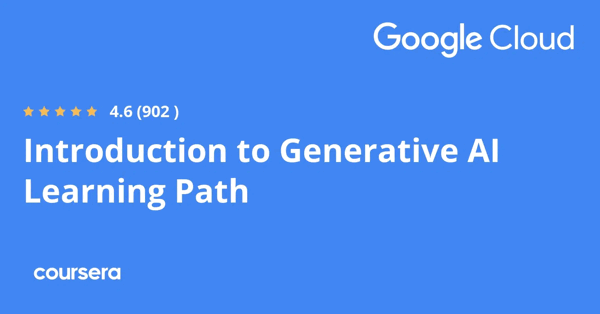 קורס אונליין – תעודה מקצועית מוסמכת בGenerative AI Learning Path של Google Cloud