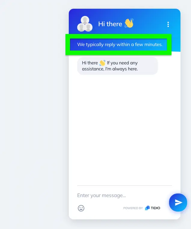 ניהול תיבת הדואר (Inbox) ב-Tidio: כלי עוצמתי לשיחות וצ'אט בוטים 2 going offline 2024-04-08 at 15.36.26.png