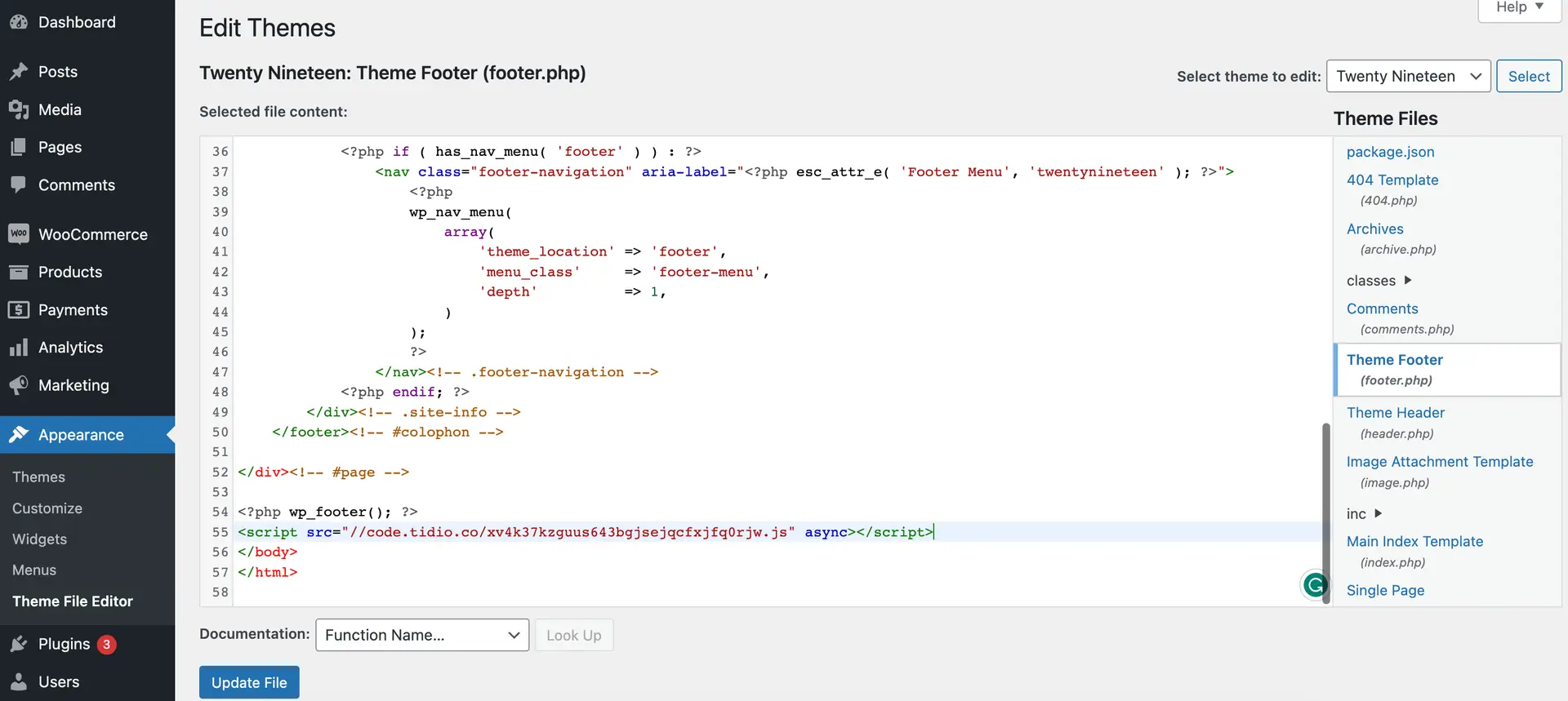 התקנת Tidio על WooCommerce לניהול חנויות אונליין 8 Screenshot