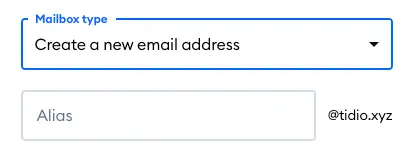 איך להעביר מיילים למערכת Helpdesk של Tidio 7 Screenshot 2023-11-28 at 08.45.57.png