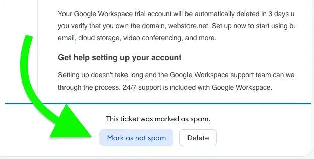 ניהול תיקיית הספאם במערכת Helpdesk של Tidio 5 Screenshot 2024-06-13 at 15.18.33.png