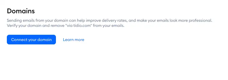איך להשתמש באליאס דוא"ל (Email Aliases) לקמפיינים ב-Tidio 5 email aliases 2024-04-05 at 13.39.07.png