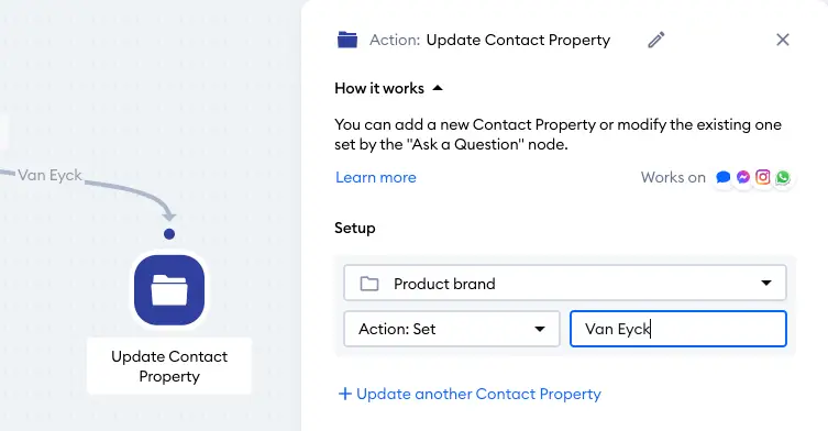 מאפייני קשר (Contact Properties) בצ'אט בוטים של Tidio 5 contact properties 2024-03-19 at 14.18.58.png