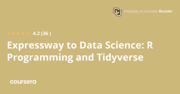 קורס אונליין – תעודה מקצועית מוסמכת בR Programming and Tidyverse של Google, University of Colorado Boulder