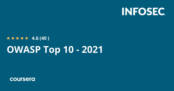 קורס אונליין – תעודה מקצועית מוסמכת בOWASP Top 10 – 2021 של מכון אינפוסק
