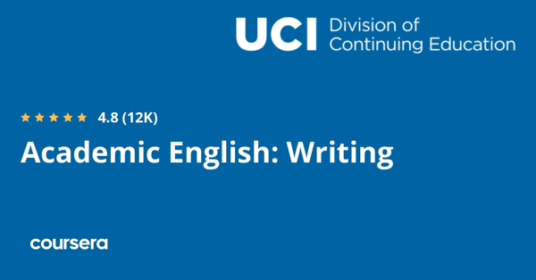 קורס אונליין – תעודה מקצועית מוסמכת ב-Writing של University of California, Irvine