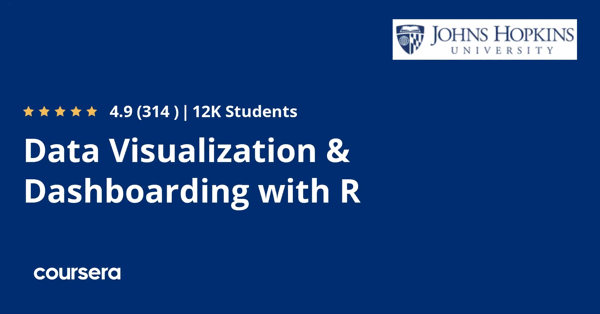 קורס אונליין – תעודה מקצועית מוסמכת ב-Data Visualization & Dashboarding with R של אוניברסיטת ג'ונס הופקינס