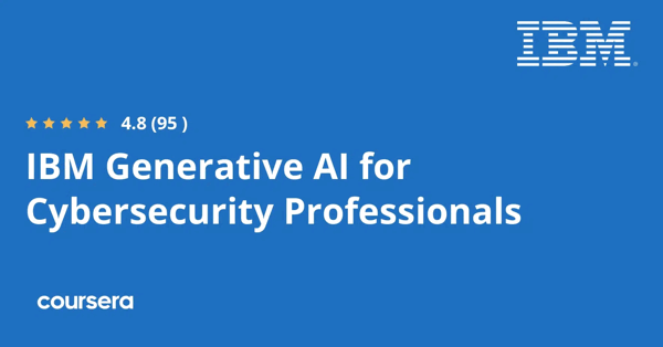קורס אונליין – תעודה מקצועית מוסמכת ב-IBM Generative AI for Cybersecurity Professionals של IBM
