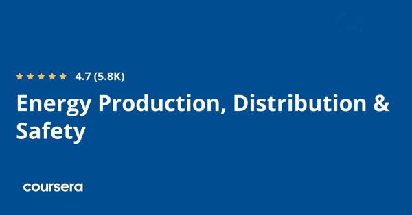 קורס אונליין – תעודה מקצועית מוסמכת ב-Energy Production, Distribution & Safety של Google, אוניברסיטת מדינת ניו יורק