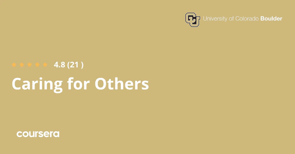 קורס אונליין – תעודה מקצועית מוסמכת בCaring for Others של University of Colorado Boulder