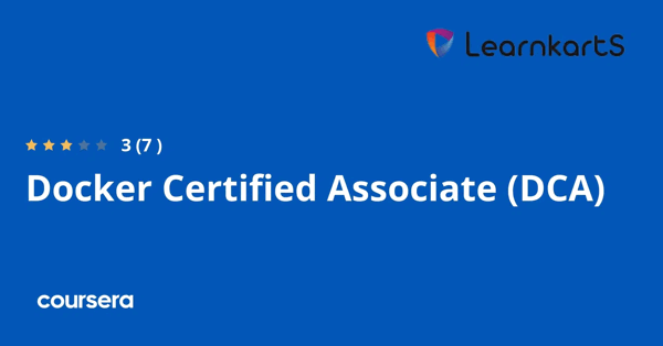 קורס אונליין – תעודה מקצועית מוסמכת בDocker Certified Associate (DCA) של LearnKartS
