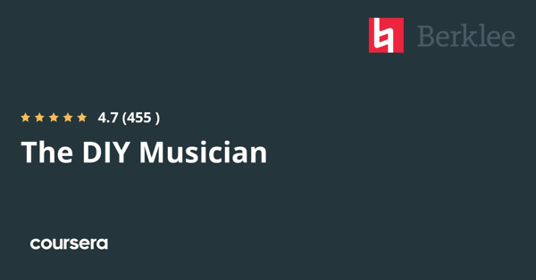 קורס אונליין – תעודה מקצועית מוסמכת ב-DIY Musician של Google,Berklee