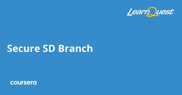 קורס אונליין – תעודה מקצועית מוסמכת ב-Secure SD Branch של LearnQuest