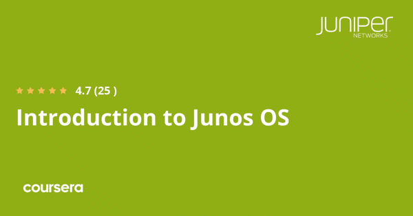 קורס אונליין – תעודה מקצועית מוסמכת ב-Junos OS של Juniper Networks Institute