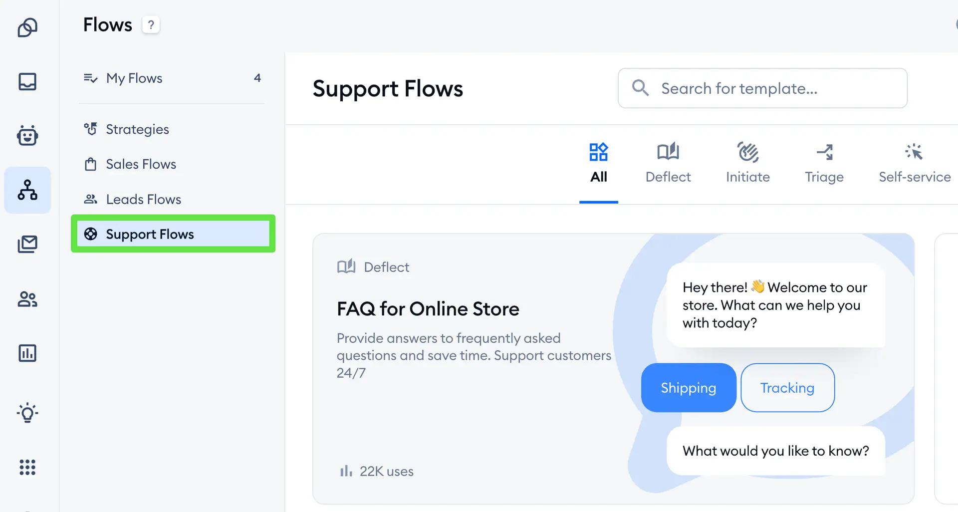 איך ליצור זרימת שאלות נפוצות (FAQ Flow) ב-Tidio לצ'אט בוטים 1 איך ליצור זרימת שאלות נפוצות (FAQ Flow) ב-Tidio לצ'אט בוטים