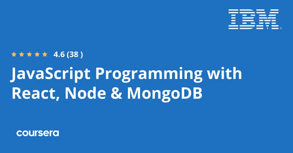 קורס אונליין – תעודה מקצועית מוסמכת בתכנות JavaScript עם React, Node ו-MongoDB במכון הטכנולוגי של IBM