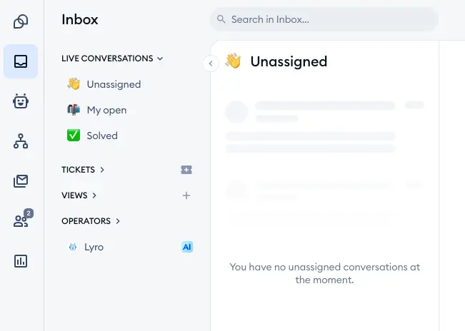 התחילו לאסוף לידים עם Tidio וצ'אט בוטים 1 one inbox 2024-04-05 at 15.41.09.png