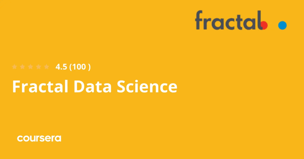 קורס אונליין – תעודה מקצועית מוסמכת בFractal Data Science של Fractal Analytics