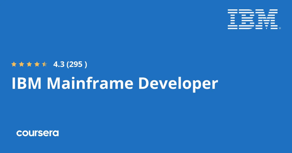 קורס אונליין – תעודה מקצועית מוסמכת ב-IBM Mainframe Developer של IBM