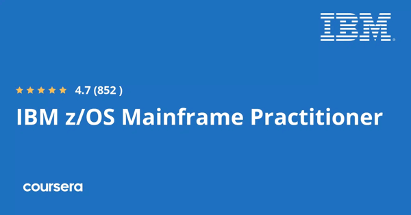 קורס אונליין – תעודה מקצועית מוסמכת בIBM z/OS Mainframe Practitioner של IBM