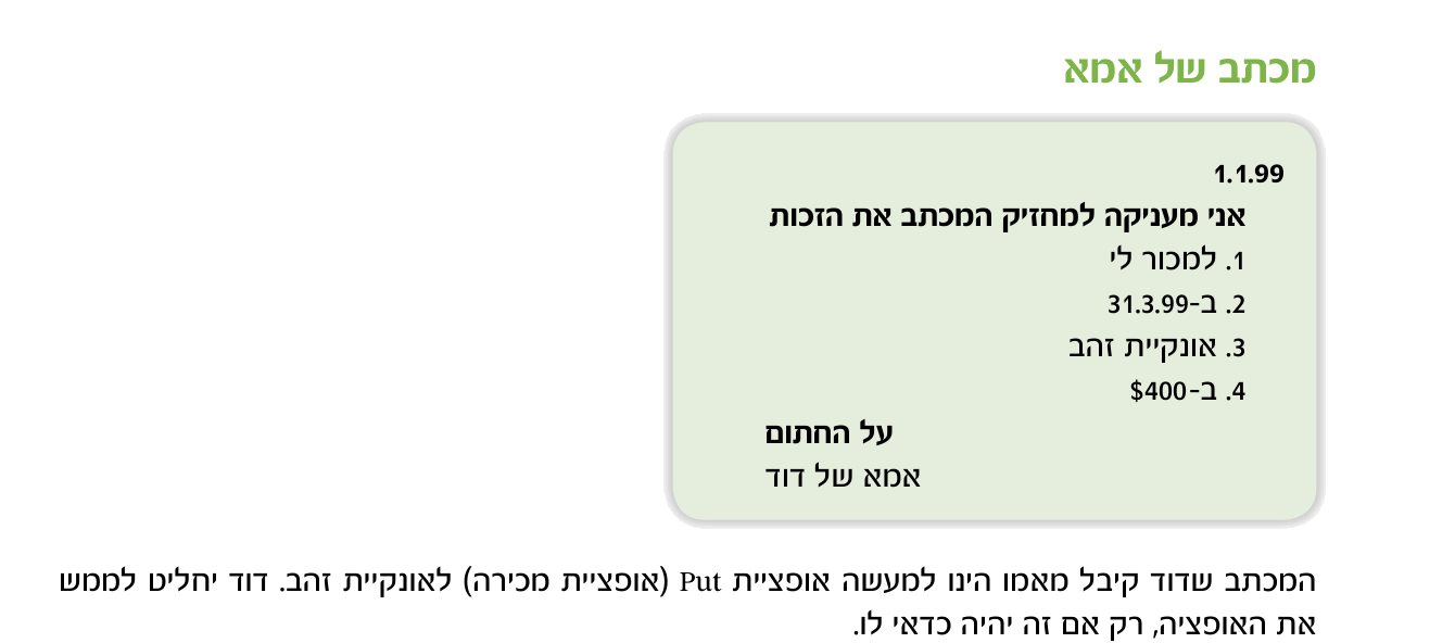 שוק הנגזרים ואופציות מעו"ף 4 איור