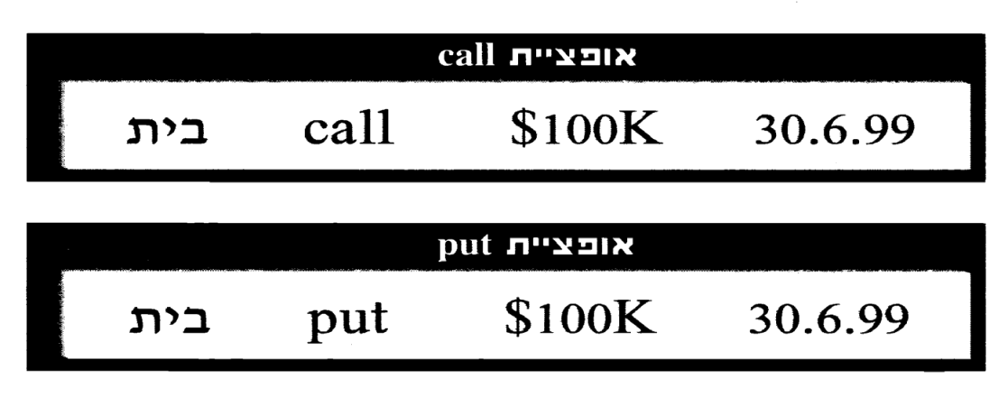 יסודות האופציות: Call, Put והמסחר 8 איור להמחשה
